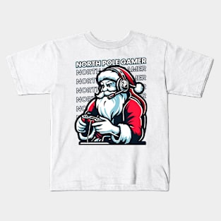 North Pole Gamer Kids T-Shirt